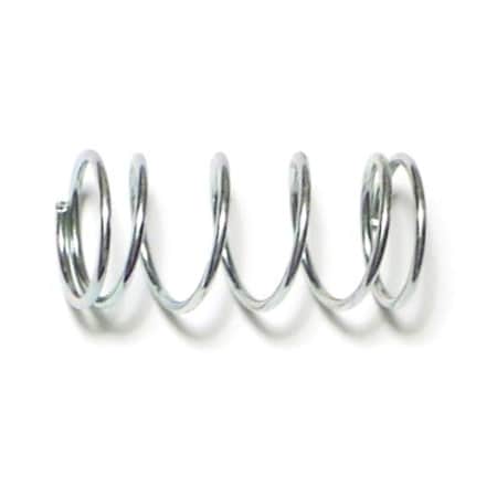 Midwest Fastener 1/2" x .040" x 1-1/8" Steel Compression Springs 1 12PK 18648
